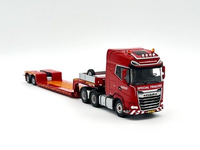 DAF XG+ MY25 6x4 euro PX lowloader trailer 2 axle ''Nooteboom'' WSI truck models
