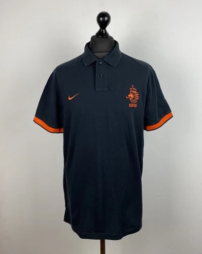 Vintage Netherlands National Team training polo football shirt Nike Size XL