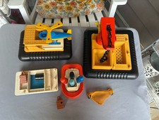 Vintage Fisher Price Toys 16 Piece Set One Damaged SKU Z30