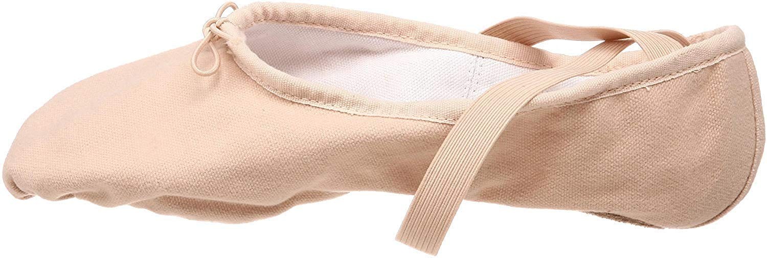 Bloch Dance Women's Pump Canvas Split Sole Ballet Shoe/Slipper, Pink,3.5 D US