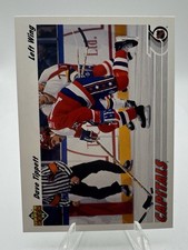 Dave Tippett 1991-92 Upper Deck #480 Washington Capitals