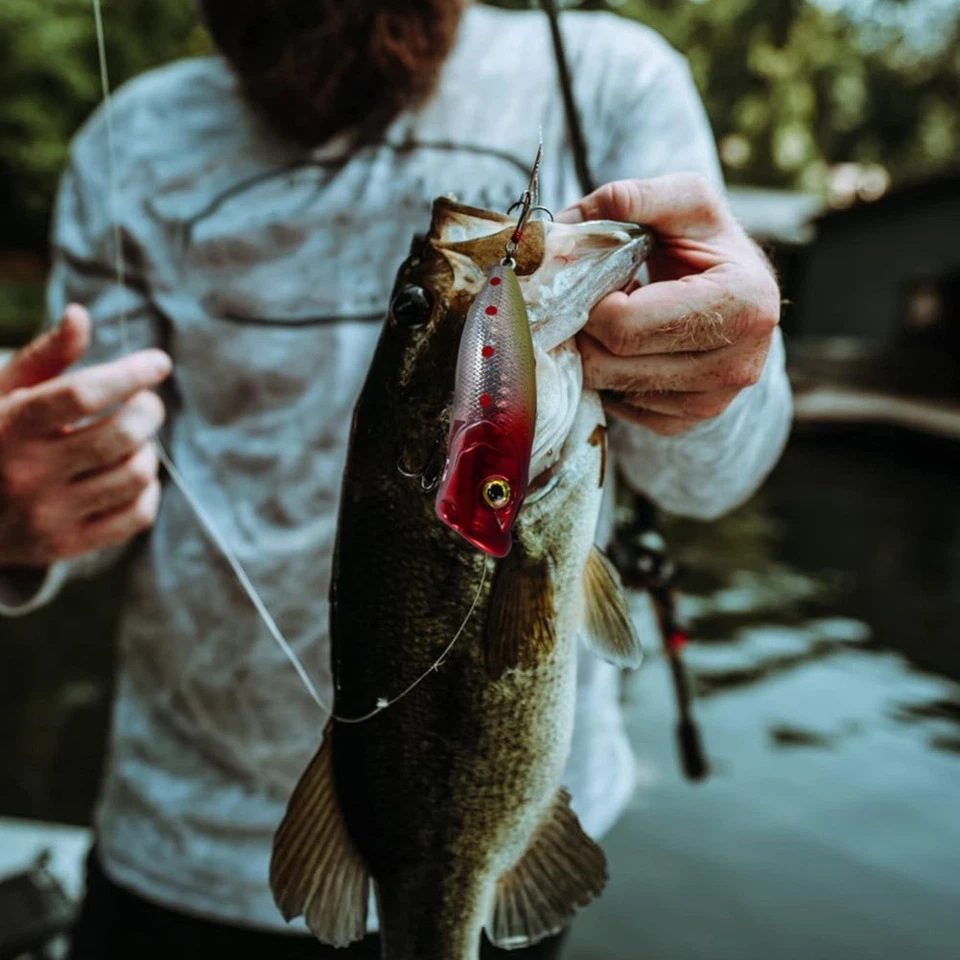 Angling Adventures Artificial Bait Bait Set 3D Eyes Realistic Design Small Bait - Image 4 of 4