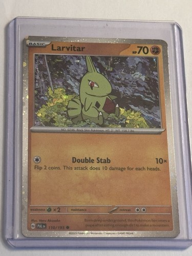 Larvitar - (Cosmo Foil) Promo Holo  110/193 LP Pokémon TCG