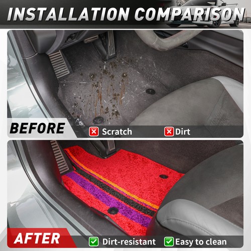 Alfombrillas impermeables protectores revestimientos de piso para Corvette C8 Coupe Z51 2020-24 - Imagen 6 de 9