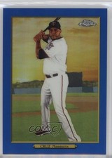 2020 Topps Turkey Red 2020 Chrome Blue Refractor 34/50 Nelson Cruz #TRc-55 0q3