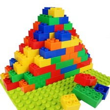aotipol Building Blocks for Kids Toddlers Including a Baseplate, 101-piece La...