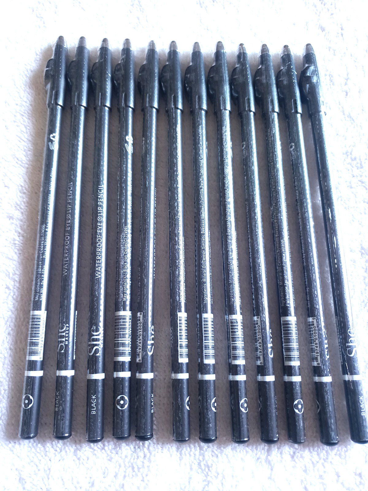 Black Color 12 Liners Lot