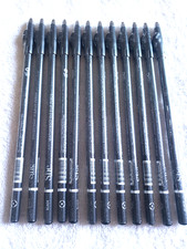 Waterproof Eye And Lip Liner Pencils Black Color 12 Liners Lot