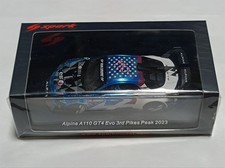 Spark 1/43 Alpine A110 GT4 Evo 3rd Pikes Peak 2023 Model Car
