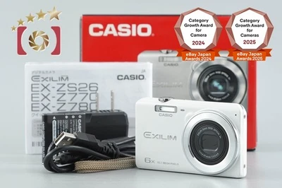 Casio EXILIM EX-Z780 blanco 16,1 MP cámara digital con caja - Imagen 1 de 4
