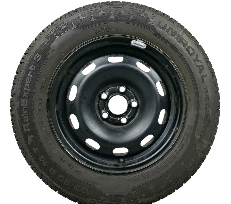 SOMMERRÄDER 175/80 R14 6Jx14 ET38 5x100 1J0601027J VW GOLF 4 BORA POLO OCTAVIA - Bild 2 von 4