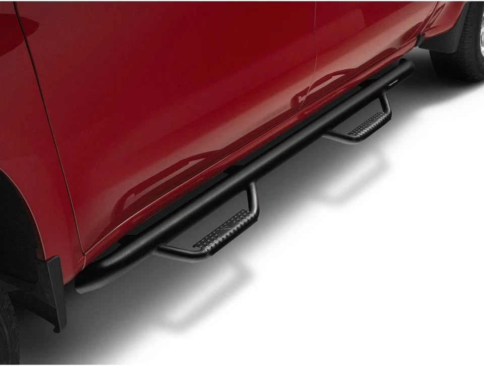 N-Fab Cab Length Text Black Nerf Steps Fit 19-24 Ram 2500/3500 (New Body) Crew Foto 4 de 4