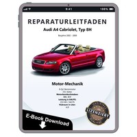 Audi A4 Cabriolet (02-09) Benzinmotor 344 Ps Mechanik Reparaturhandbuch Download