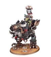 Warhammer 40K - Armageddon - Ork Big Mek Dakkarig - NOS - No box. S12