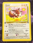 Pokemon: Jungle: 1st Edition Eevee: Lightly Played Condition