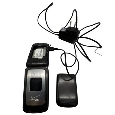 Samsung SCH-U310 Black Verizon Flip Phone 2008 Cellphone No Battery
