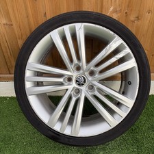 SKODA SUPERB 18" INCH ALLOY WHEEL 7.5JX18 ET46 P/N 3T0601025T Tyre No Good❗️