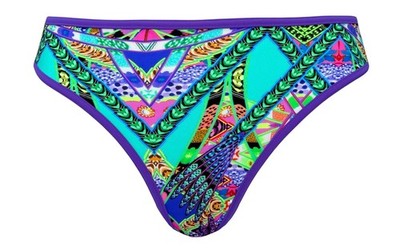 Sloggi Swim Bikini Bottom Brief Bright Fantasy Mini 44 XL NEW with Tags