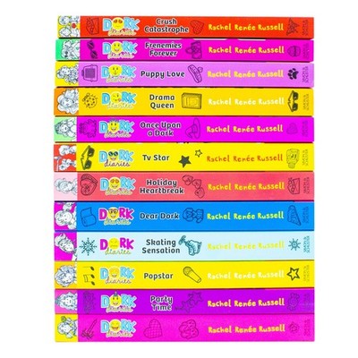 Dork Diaries Series 1-12 Collection Set by Rachel Renee Russell