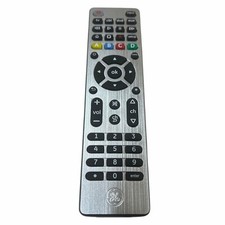 General Electric 33709 4 Device Universal Remote Control - Silver