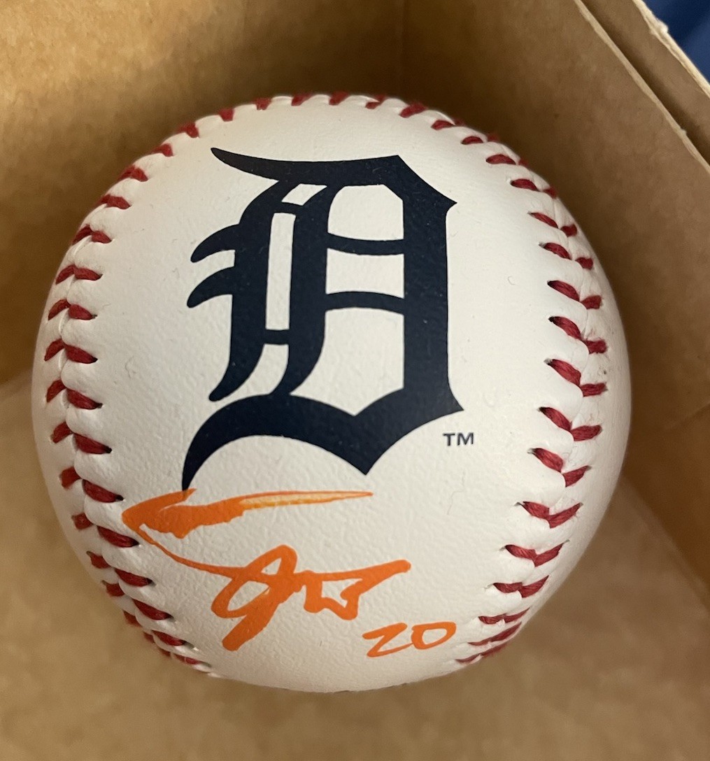 Jude Warwick SIGNED Baseball Rawlings Replica Team Logo Ball