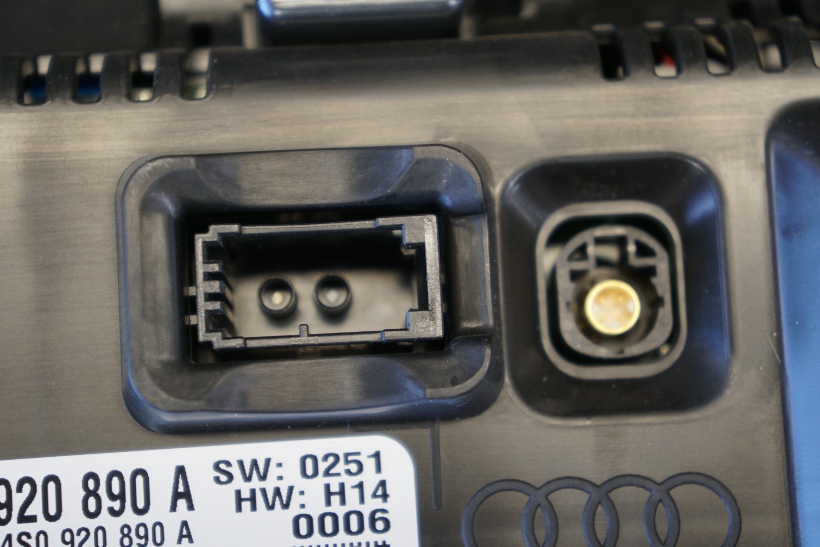 Audi R8 2017-2023 Front Instrument cluster P/N 4S0920890A