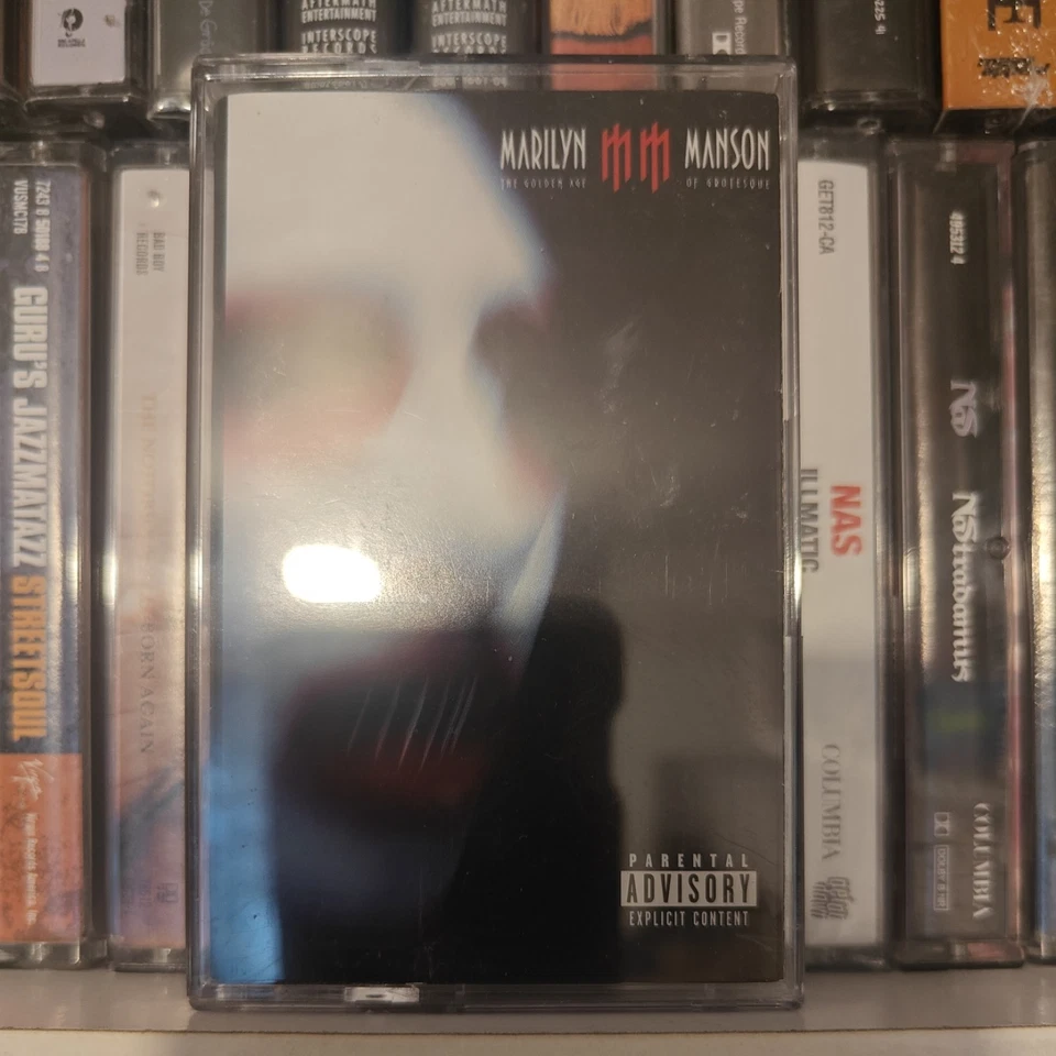 Marilyn Manson The Golden Age Of Grotesque FULLY PLAY GRADED cassette - Image 2 of 4