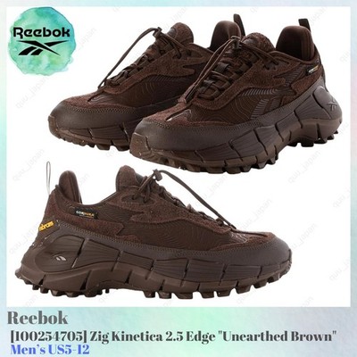 Reebok Zig Kinetica 2.5 Edge Unearthed Brown 100254705 Men's US5-12 NEW