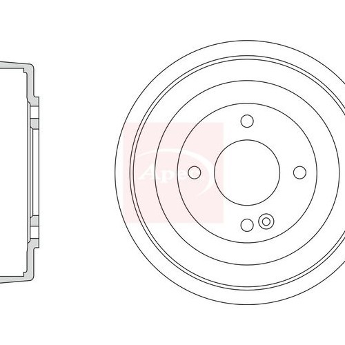 APEC Brake Drum DRM9210