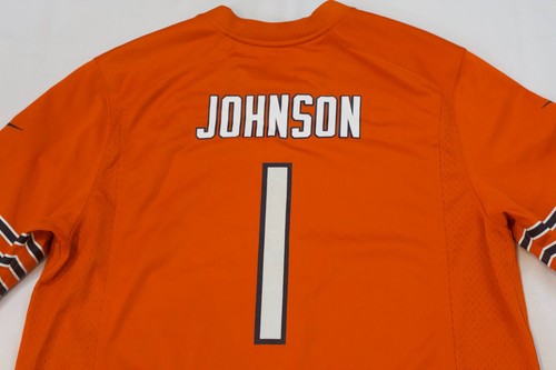 Herren Nike On Field Chicago Bears Jaylon Johnson Alternate Orange Trikot Gr. XL - Bild 7 von 11