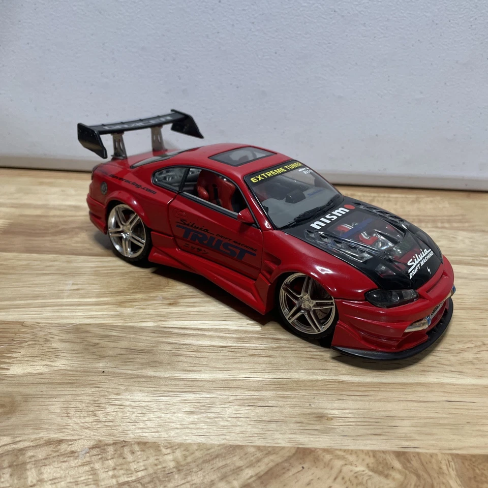2003 Kentoys 1/24 Nissan Silvia Red Nismo Car Extreme Tuner - Image 2 of 4