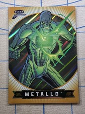 Fleer Brilliants Superman - Metallo #75 - Golden Flight Parallel 15/24 - DC Card