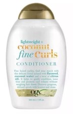 OGX Lightweight  Coconut Fine Curls Conditioner 13 oz NEW Rare Discontinued