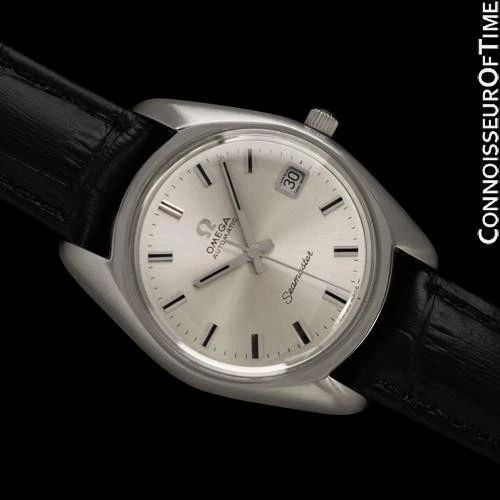 1972 OMEGA SEAMASTER Mens Vintage Stainless Steel Watch - Original Mint