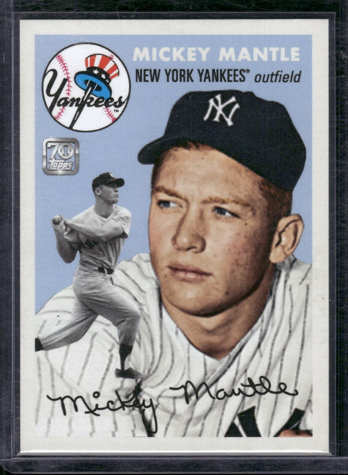 2021 Topps x Mickey Mantle #7 Mickey Mantle