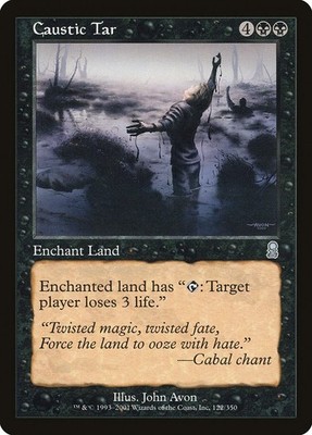 Caustic Tar (122) Odyssey ODY MTG Magic