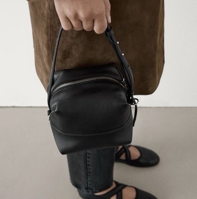 New Massimo Dutti Leather Bag