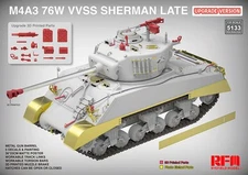 Rye Field Model 1/35 M4A3 76W VVSS Sherman Late [Upgrade Version]
