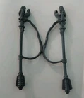 2 Vintage TMNT Foot Soldier Staff Weapon Accessory Teenage Mutant Ninja Turtles