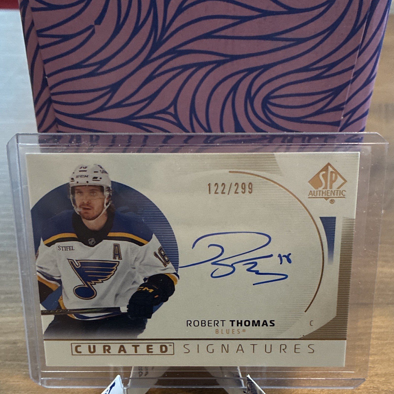 Upper Deck 2025-26 SP Authentic Robert Thomas Auto #SPC-RT 122/299