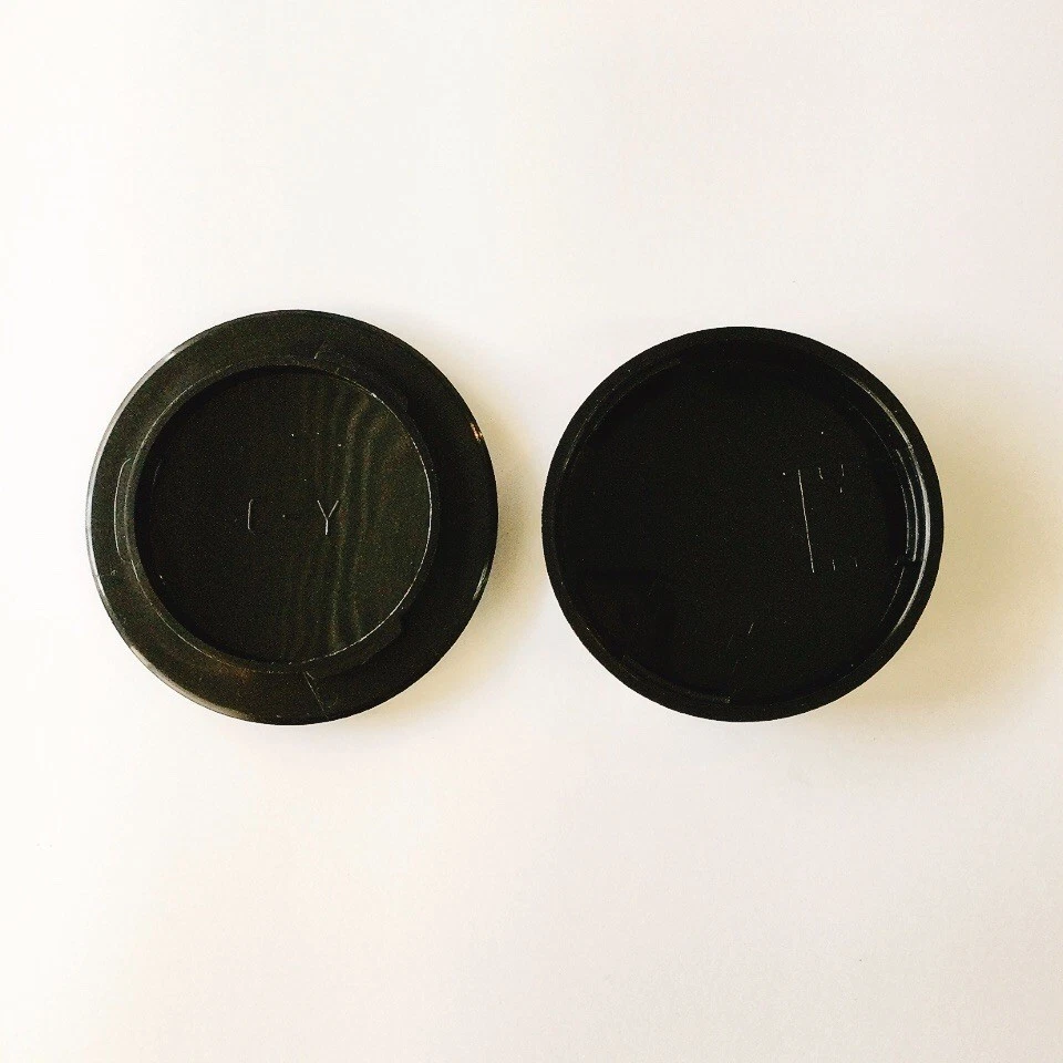 Tapa de cuerpo y tapa de lente trasera Contax Yashica montaje C/Y para cámaras RTS hechas en Japón Foto 3 de 4