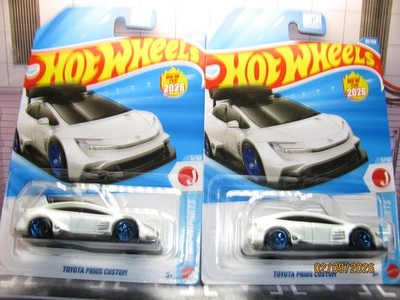 (2) 2026 Hot Wheels Toyota Prius Customs, {Both Versions} with/without Roof Box