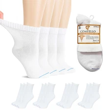 5-20 Dozens Lots Men Women Diabetic Quarter Socks Wholesale Lot Socks for Men