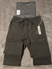 NEW FOG Essentials Relaxed Off Black Sweatpants Size Medium 100% Authentic✅