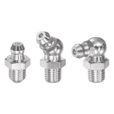 15Pack 304 Stainless Steel Straight and Angled Grease Fitting M8x1 Thread