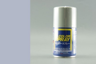 GUNZE S-035 MR. COLOR SPRAY (100 ML) IJN GRAY (MITSUBISHI) - Picture 1 of 1