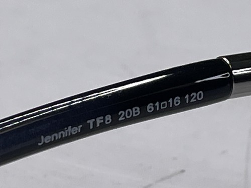 Tom Ford Jennifer Women's Sunglasses Blue/Gray Frame Gray Lens FT8 20B 61-16 120 - Picture 6 of 17