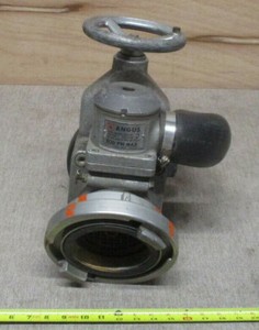 FIRE EQUIPMENT ANGUS 5" PISTON INTAKE SHUT OFF VALVE 200 PSI MAX