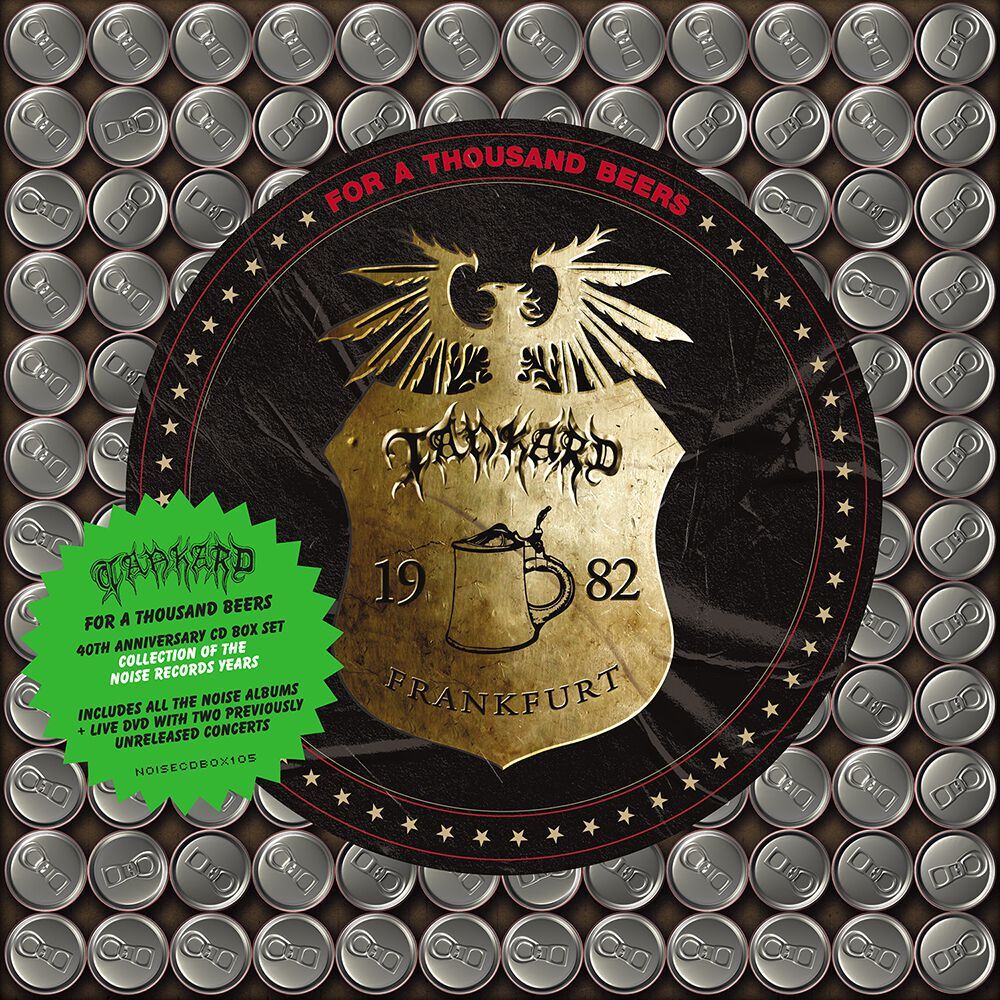 洋楽 TANKARD FOR A THOUSAND BEERS 7CD+DVD BOX Tankard For A Thousand Beers 7CD/DVD Box Set NEW SEALED