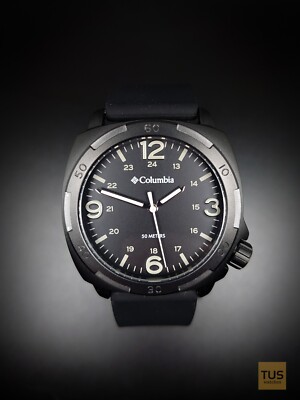 Columbia Delta Ridge Black CSS17-001 Quartz 50m Herren Armbanduhr UVP 85£